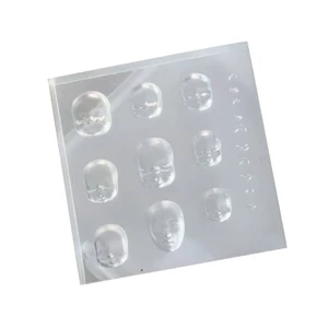 Khuôn Silicon Móng Tay Nghệ Thuật Thời Trang, Đầu Búp Bê, Dụng Cụ Làm Đồ Trang Sức
