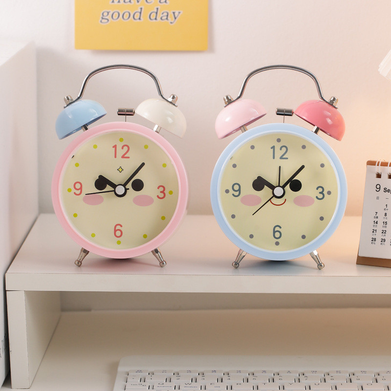 Máy tính để bàn Sinh viên Đồng hồ dễ thương chuyên dụng Trẻ em Khả năng cao Siêu to Thức dậy Đồng hồ Học tập Phòng khách Ký túc xá Đồng hồ báo thức