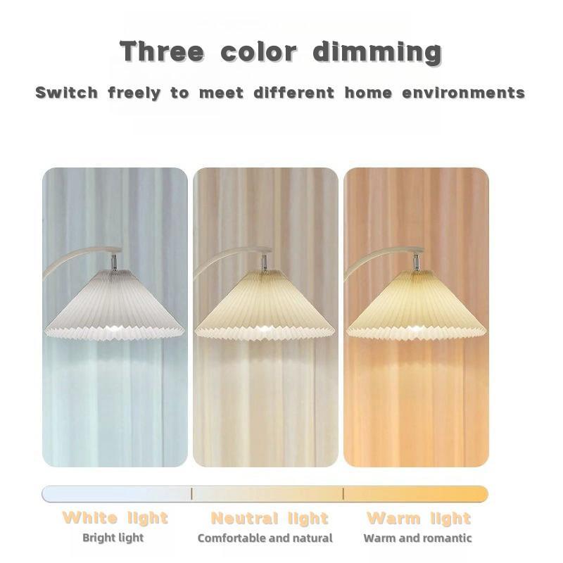 Đèn Sàn Phong Cách Pháp - Thắp Sáng Góc Sofa, Tận Hưởng Không Gian Lãng Mạn | Đèn LED 3 Màu Cho Phòng Khách & Phòng Ngủ