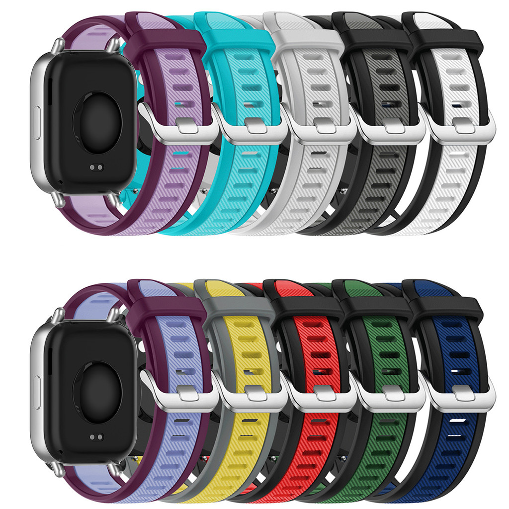 Dây đeo silicon + vỏ cho Redmi Watch với vòng đeo tay thể thao 5 Active / 5 Lite Vỏ bảo vệ mềm