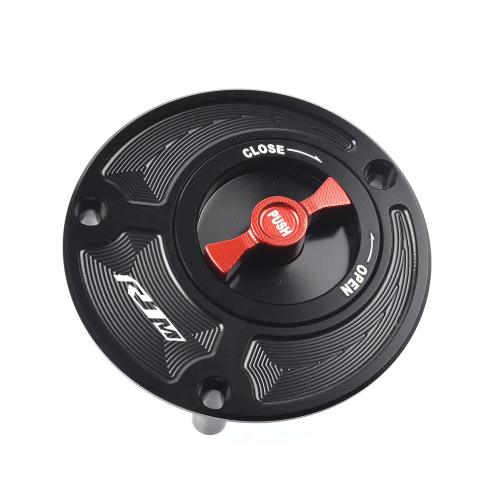 Dành Cho Xe YAMAHA YZF R1 R1M R7 R6 R15 R15M R3 Xe Máy Phát Hành Nhanh Nắp Bình Nhiên Liệu Nhôm CNC Phụ Kiện Khóa Nhanh