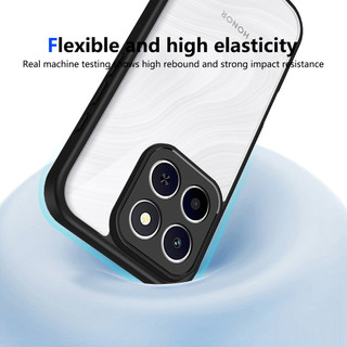 Dành cho Honor X6C 4G / X8C 4G / X9C 5G / X60 Pro 5G Ốp điện thoại cứng trong suốt Khung silicon mềm chống rơi Vỏ mỏng chống sốc
