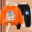 Bộ Đồ Thể Thao Bé Trai Áo Trẻ Em Và Quần Jogger Trang Phục Thời Trang Hai Mảnh Mặc Hàng Ngày