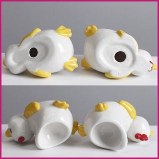Cốc Trứng Cho Trứng Sôi Mềm Gà / Vịt Săn Trứng Cốc Đựng Đáng Yêu Động Vật Gốm Ngộ nghĩnh Hiển Thị Đứng shopidaevn