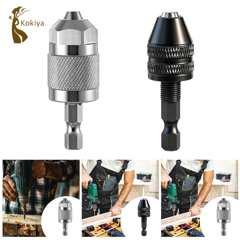 [kokiya] Keyless Mini 3 Hàm Khoan Chuck Máy Khoan Chuyên Nghiệp Chuck Cho Trình Điều Khiển Tác Động