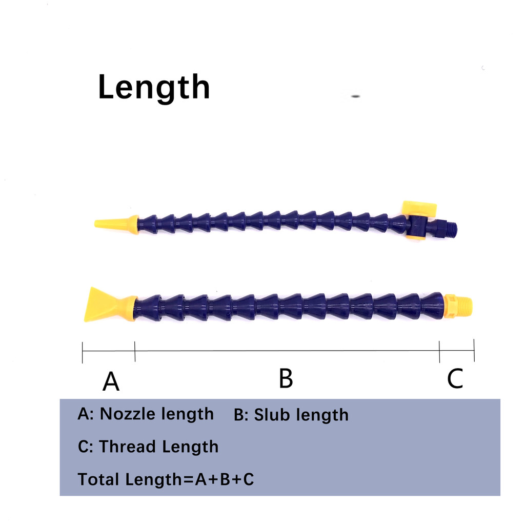 Ống khí nén 1 / 4 "3 / 8; 1 / 2; Ống làm mát dầu nước linh hoạt BPS cho máy tiện CNC