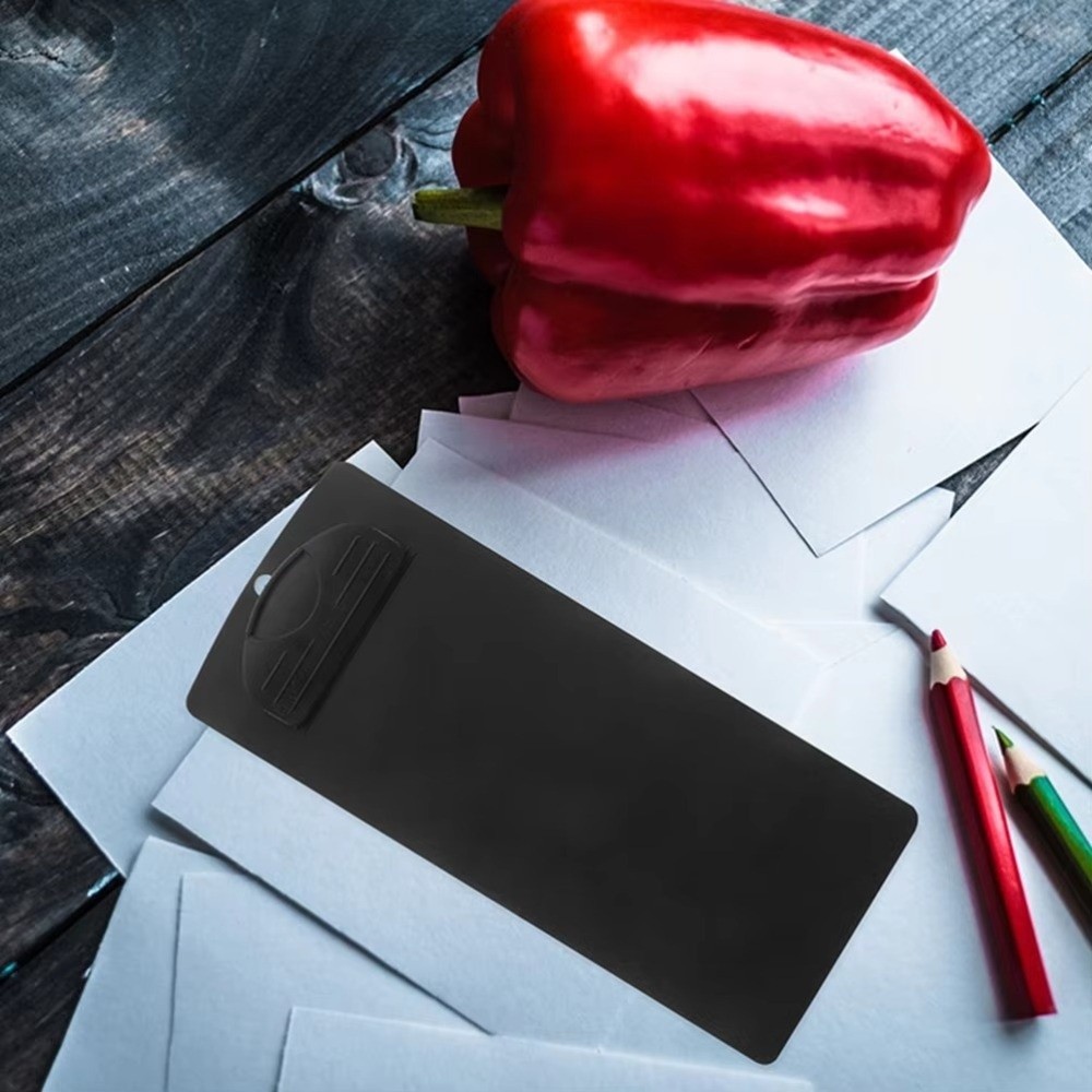 Tấm hỗ trợ viết YMIFI, Kẹp thực đơn bằng nhựa đa chức năng, Bảng điều khiển nhiều kích thước nhiều màu chất lượng cao
