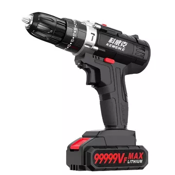 Máy khoan sạc công suất cao Máy khoan điện lithium hai tốc độ Máy khoan điện tay gia đình Máy khoan súng lục Máy khoan