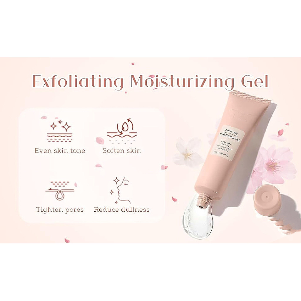 Gel tẩy tế bào chết Gel dưỡng ẩm Làm sạch sâu Da mặt Tẩy tế bào chết Gel da chết