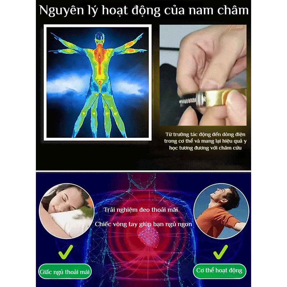 Giảm 50%👍Vòng tay đen / Vòng tay nam thời trang / Vòng tay thép không gỉ dẻo / Vòng tay bền màu