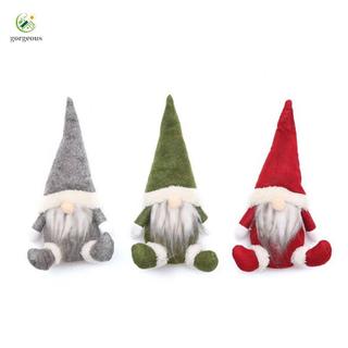 ⭐GROUS⭐Festive Faceless Santa Doll for Holiday Table Decor and Christmas Celebration