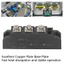 Diode chỉnh lưu YRBWD MDK, Mô-đun Cathode thông thường 2 trong 1 Out 1600V, Hộp kết hợp 3 thiết bị đầu cuối 110A hiệu quả cao Hệ thống quang điện Diode