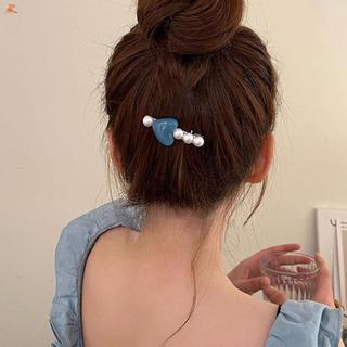 Set 2 Kẹp Tóc Trái Tim Phong Cách Ngọt Ngào, Chống Trơn Trượt, Đa Năng cho Sử Dụng Hàng Ngày