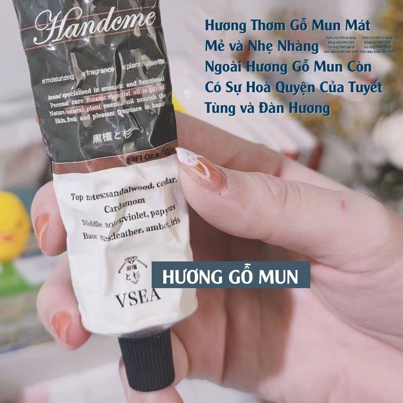 M7 Kem Dưỡng Da Tay Hương Nước Hoa Quyến Rũ VSEA Dạng Tuýp Bằng Nhôm Cao Cấp Trẻ Hoá Làn Da MALAN