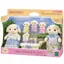 Sylvanian Families Dolls [Flora Rabbit Family] , Ages 3 and Up, Toy Dollhouse, EPOCH
