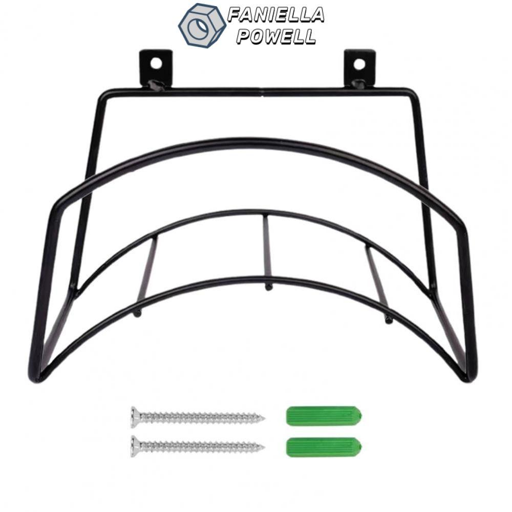 Móc treo vòi FANIELLAPOWELL, Móc ống treo tường đa năng, Giá đỡ ống tiết kiệm không gian bằng kim loại hạng nặng chống rỉ sét