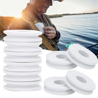 NEWIDEA - Bộ 100 Chiếc Dây Câu với Ống Cuộn Bọt Trắng 1.7 Inch, Dụng cụ Sắp Xếp Cho Người Yêu Thích Câu Cá