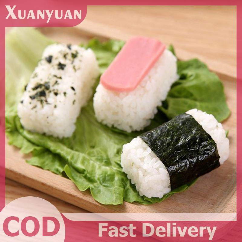 XUAN 5 Cái / bộ Sushi Nigiri Máy Làm Khuôn Cơm Chống Dính Máy Làm Báo Chí DIY Bento Tool VN