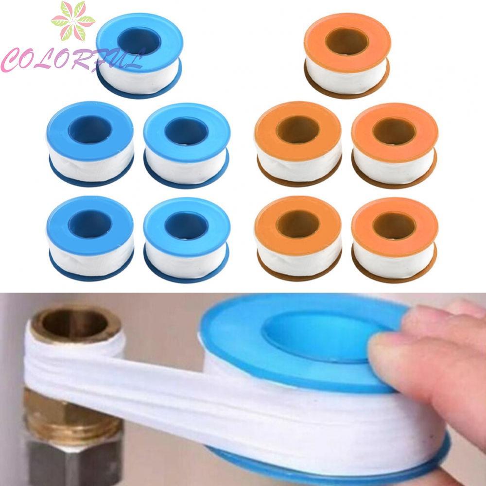 【COLORFUL】Leaky Plumbing Tape Outdoor Use Easy To Use For Leaky Plumbing PTFE Sealing Tape