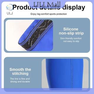 ULJ Bảo Vệ Trượt Tuyết Tibia Với Honeb Pad Thể Thao Shin Nẹp Bắp Chân Bảo Vệ Tay Áo Đường Dài Chạy Legging Tất Bóng Đá.