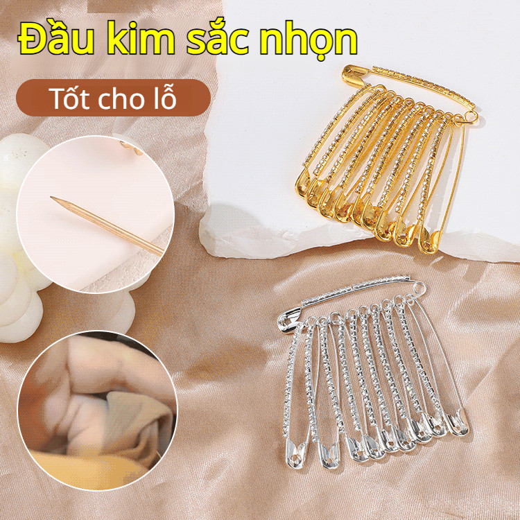 Chốt thắt lưng/Ghim an toàn thắt eo đơn giản cho bé gái / ghim an toàn thay đổi thắt lưng / ghim an toàn chống lộ