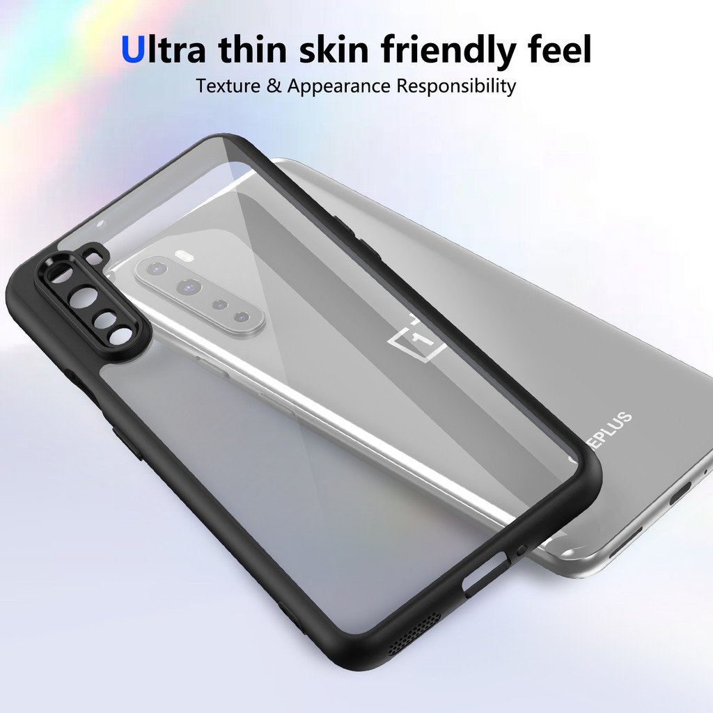 Ốp lưng OnePlus Nord 5G Vỏ 6,44 inch Model AC2001, AC2003 Vỏ trong suốt mờ thời trang cho OnePlus Nord 5G Vỏ điện thoại