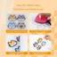 EDIWANY Perler Hama Hạt, Bộ hạt cầu chì đậu nhỏ cao cấp chất lượng cao, Diy Make Puzzle Kích thước 2.6mm 48 / 72 / 96 / 120 Màu Hạt xếp hình ba chiều Thủ công thủ công