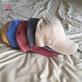 Mũ bóng chày mỏ vịt retro màu đơn giản, phù hợp cho nữ dùng ngoài trời