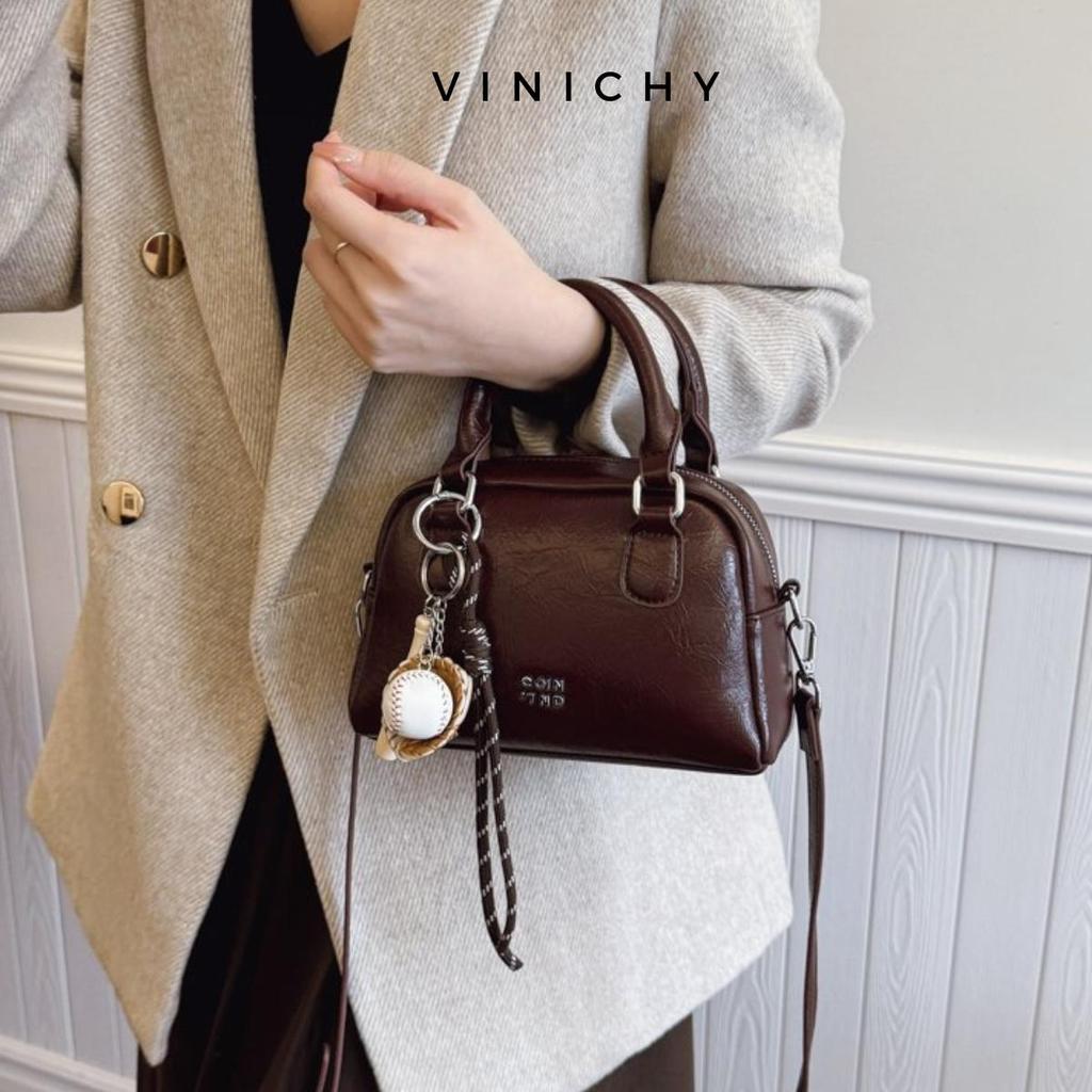 Túi xách nữ đeo chéo, đeo vai VINICHY size 20cm HA814 | BigBuy360 - bigbuy360.vn