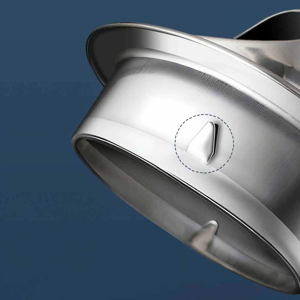 Phụ kiện hút mùi thông gió đường ống: Miệng gió ngoài trời inox 304 D100 D150