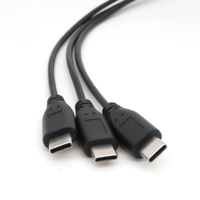 COO MultiDevice Cáp Sạc USB C Dây Đồng Bộ Dữ Liệu Tốc Độ Cao Cho Điện Thoại Máy Tính Bảng Truyền Tập Tin Nhanh 30cm 11 81inch