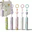 Chai Nước Hoa GUSTAVA, Chai Xịt Hoa 5ml, Di Động Có Thể Đổ Lại Rò Rỉ Có Vòng Chìa Khóa Hộp Đựng Mỹ Phẩm Cho Nữ