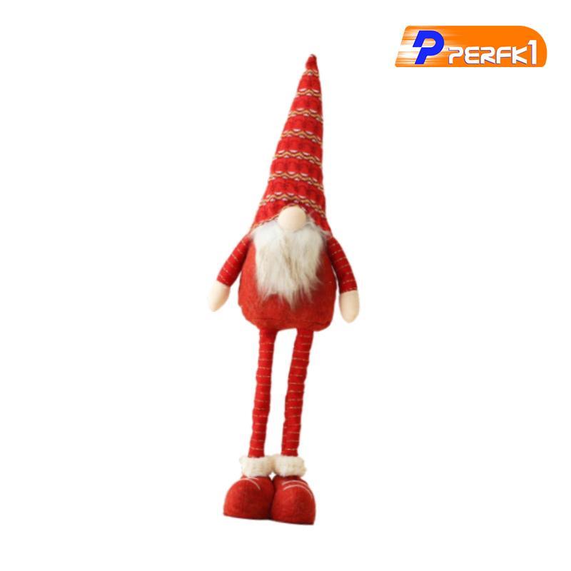 Tượng Gnome Chân Dài Cửa Sổ Chủ Đề Đảng Trong Nhà Ngày Lễ Trang Trí Nhà Dệt Kim Vô Diện Búp Bê Trang Trí Giáng Sinh Búp Bê Lùn Elf