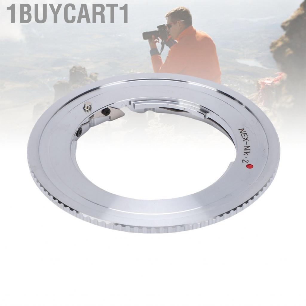 1buycart1 Bộ Chuyển Đổi Ống Kính Phù Hợp Với Nikon Z Full Frame Camera NEX Lấy Nét Bằng Tay Gắn Hợp Kim Nhôm