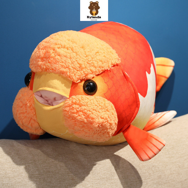 Búp Bê Cá Vàng Dễ Thương Cá Mềm Plushie Mô Phỏng Cá Vàng Sang Trọng Đồ Chơi Cho Bé Trai Bé Gái Lấp Đầy Phòng Ngủ Gối Trang Trí Giường Sofa Thảm Trang Trí Nhà Cửa Gối Sinh Nhật Trẻ Em Quà Tặng Giáng Sinh