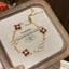 Vòng tay kim cương hoa rỗngadjustable size, thiết kế sang trọng và cao cấp, phụ kiện thời trang cho nữ
