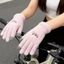 Găng tay mùa đông nữ dệt kim ấm áp, thiết kế dễ thương phù hợp cho thể thao ngoài trời và hàng ngày - 3 màu