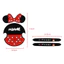 Disney Xe Ốp Lưng Dải Mickey Cửa Bát Silicon Miếng Dán Tay Cầm Gương Chiếu Hậu Bảo Vệ Làm Dày Chống Trầy Xước Chống Va Chạm