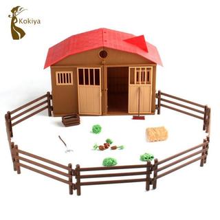 DIY Making Farm Scene Playset Đồ chơi trẻ em