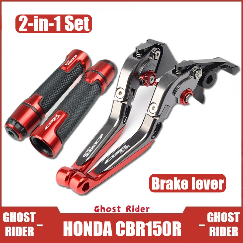 Dành Cho Xe HONDA CBR150R 2014-2019 Sửa Đổi Hợp Kim Nhôm CNC 6 Tầng Có Thể Điều Chỉnh Có Thể Gập Lại Phanh Ly Hợp Đòn Bẩy Với Tay Cầm Tay Cầm Bộ Keo Phụ Kiện Xe Máy