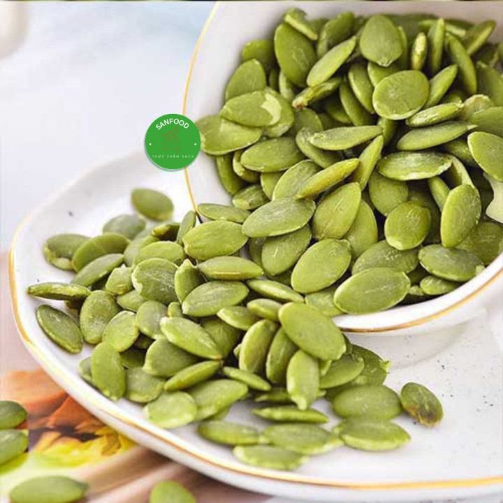 500Grm Hạt Bí Ấn Độ Hạt To, Chắc, Mới  Dùng Để Nấu Sữa, Làm Bánh - Bao Ăn