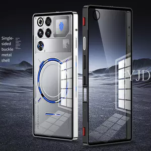 YJD Ốp Lưng Cho RedMagic 11 Pro 11Pro + Khung Kim Loại Thể Thao Làm Mát Thiết Kế Khóa Đàn Hồi Tản Nhiệt Chống Rơi Vỏ Điện Thoại