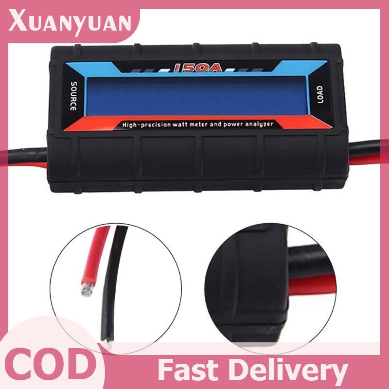 XUAN FT08 RC 150A Máy đo công suất Watt có độ chính xác cao Đèn nền LCD wattmeter VN