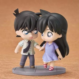Bộ 2 Q Thám Tử Lừng Danh Conan Shinichi Kudo & Ran Mori Hình Bộ 8cm