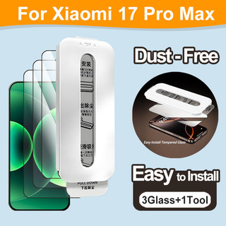 3 Bộ Phim Cho Xiaomi 17 Pro Max 8K Kính Cường Lực Cho Xiaomi 17 Pro Max Redmi Note 15 Pro Phim Bảo Vệ Màn Hình Dễ Dàng Lắp Đặt Hộp Ma Thuật Không Bụi