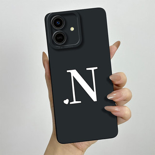 Dành Cho Honor Play 10 Chữ Cái Ban Đầu Dễ Thương Silicon Mềm TPU Honor Play10 4G ELA-LX3 Vỏ Điện Thoại Bảo Vệ Ống Kính Chống Sốc