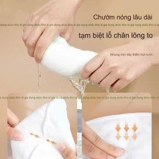 Khăn Mặt Nóng Lạnh 2 Lớp Lông Cừu San Hô Siêu Mềm – Đắp Mặt Nạ, Chườm Mắt Mặt, Spa Tại Nhà Hot Trend 2026