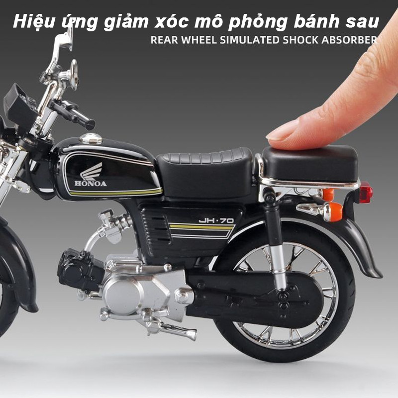 Xe Mô Tô & Xe Đạp Mini Hợp Kim Retro DIY – Mô Hình Kim Loại Cổ Điển, Đồ Chơi Lắp Ráp, Quà Tặng Trẻ Em