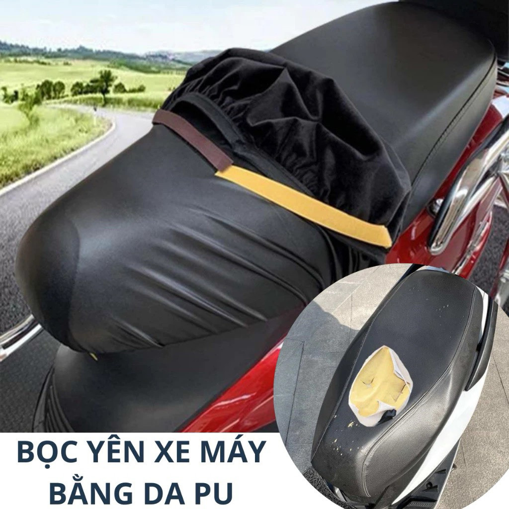 Vỏ bọc yên xe số MYT Da bọc yên xe máy chống nước Áo da bọc yên xe máy chống thấm nước chịu nhiệt cao cấp