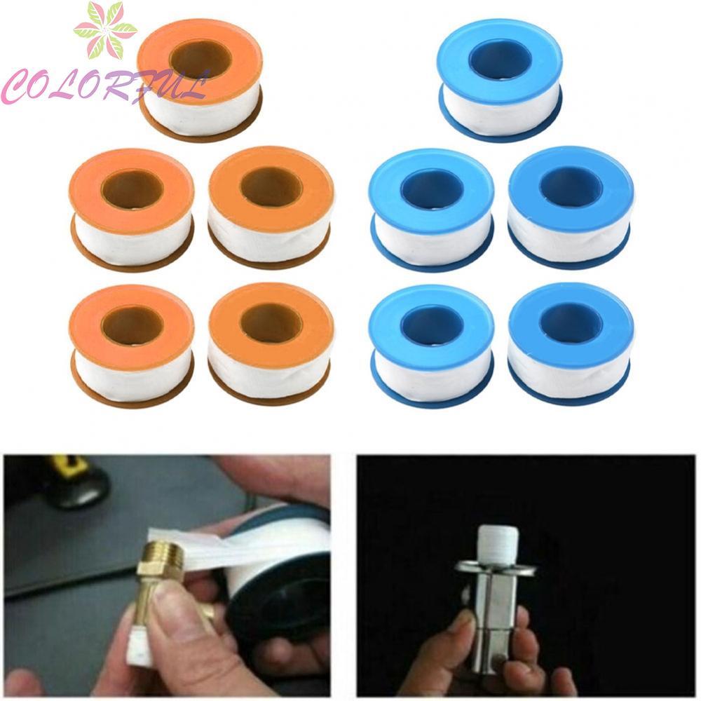 【COLORFUL】Leaky Plumbing Tape Outdoor Use Easy To Use For Leaky Plumbing PTFE Sealing Tape